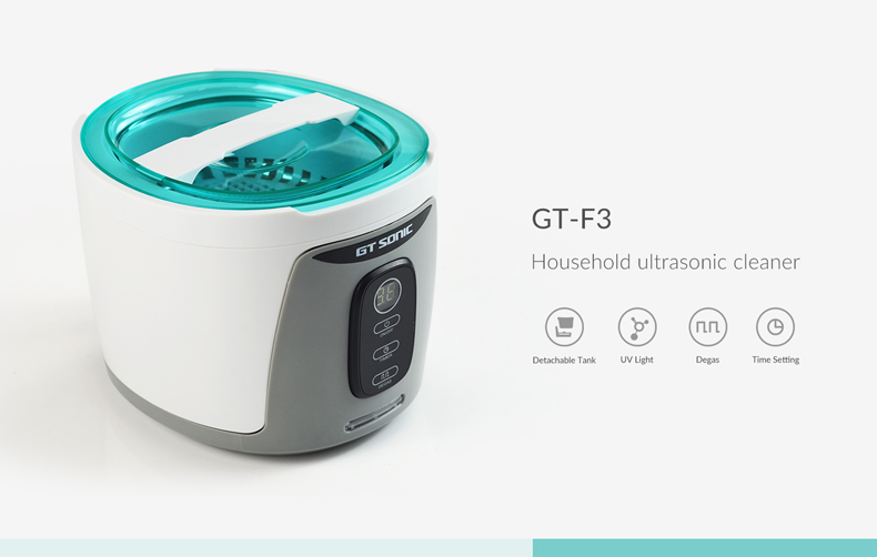 New Product launched!! Household Ultrasonic Cleaner GT Sonic-F3,F4