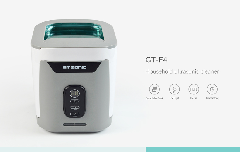 New Product launched!! Household Ultrasonic Cleaner GT Sonic-F3,F4