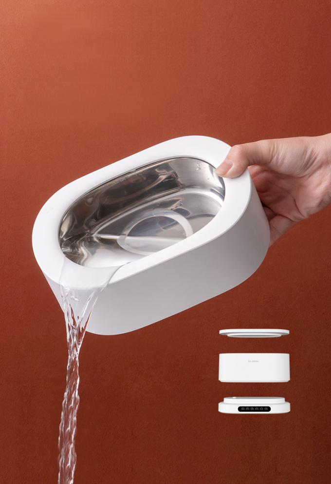 ABS Hausing 500ml 45kHz Home Ultrasonic Cleaner For Eyeglasses 2