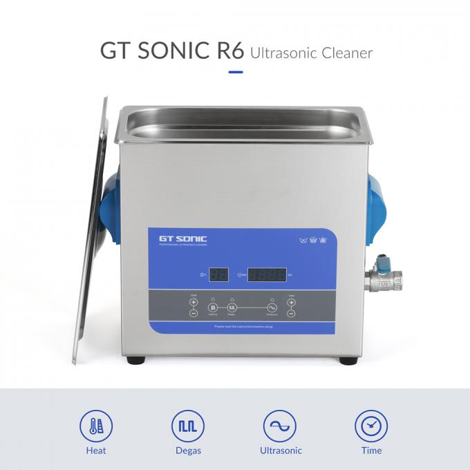 150W 40kHz Stainless Steel Ultrasonic Cleaner For Vinyl Record Jewelry 0