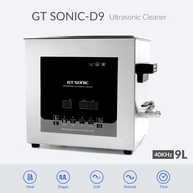 9L Digital Ultrasonic Cleaner Fruit And Vegetable 200w Output Power With Heating Function 0