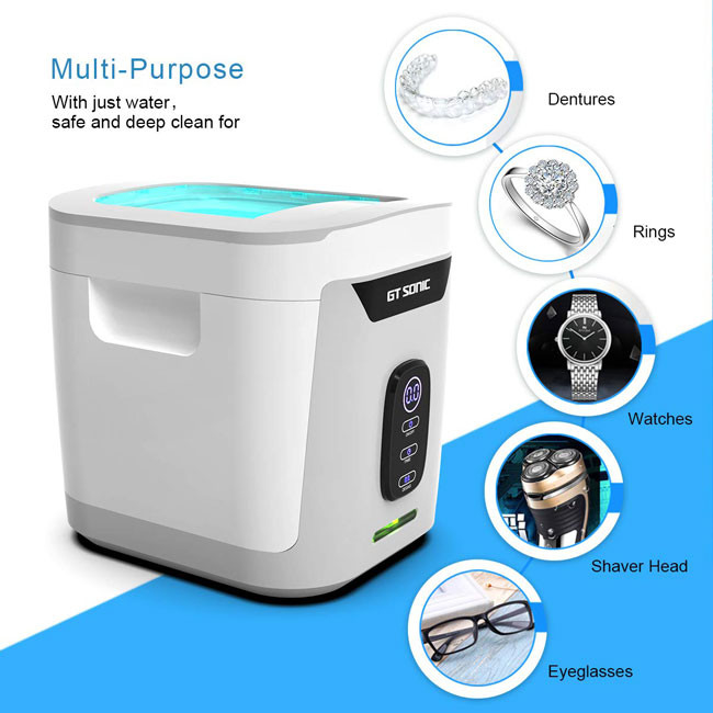 35w Power Ultrasonic Cleaning Vegetables Fruits Cleaner With 1300ml Detachable Tank 3