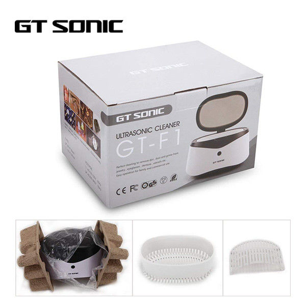 Portable Ultrasonic Glasses Cleaner 5 Min Auto Shut Off ABS Housing 1