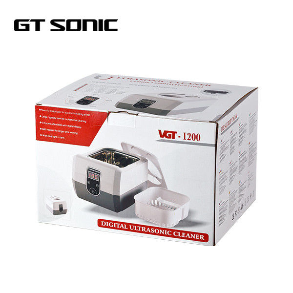 60W GT SONIC Ultrasonic Cleaner 1300ml 304 SS Tank For Dentures Aligner Braces 3