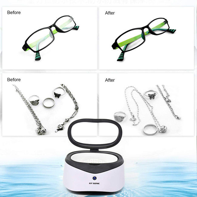 Durable Eyeglasses GT Sonic Ultrasonic Cleaner 35 Watt 40kHz With Watch Holder 2