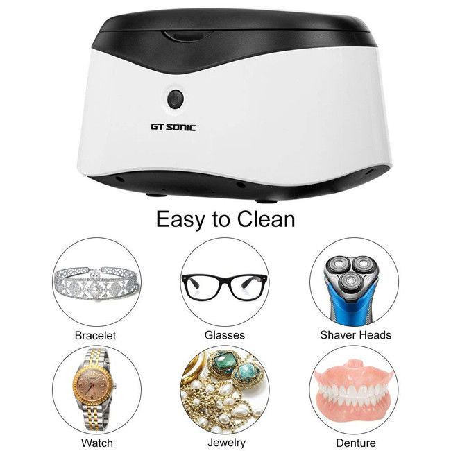 Durable Eyeglasses GT Sonic Ultrasonic Cleaner 35 Watt 40kHz With Watch Holder 3