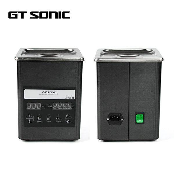 Digital Benchtop Ultrasonic Cleaner Stainless Steel Material Black Color 0
