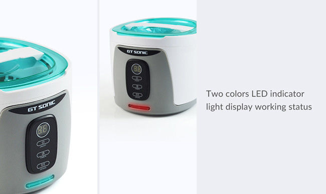 35W Ultrasonic Denture Cleaner , ABS Housing Ultrasonic Digital Cleaner 1