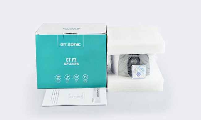 4 Recycle Digital Timer Small Ultrasonic Cleaner For Glasses / Jewellery 0