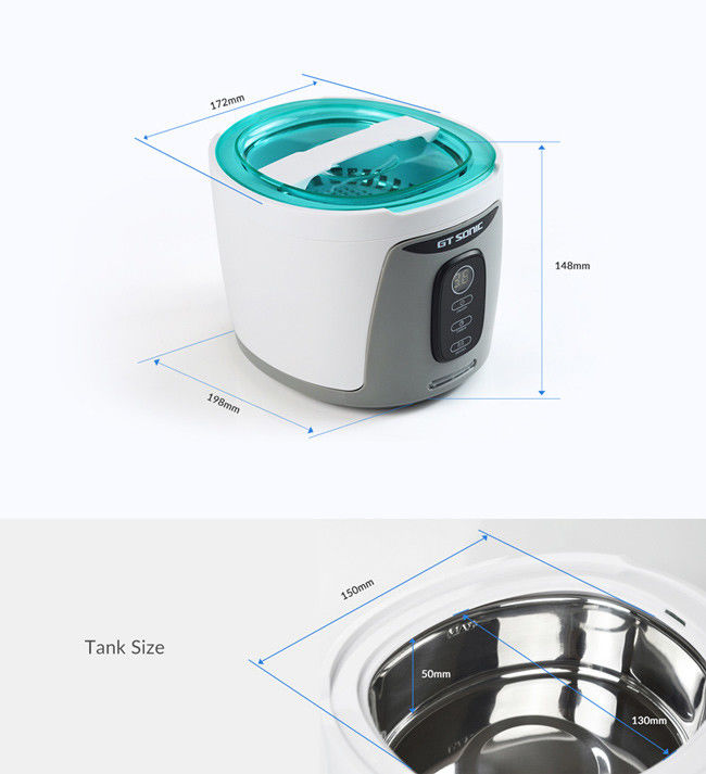 Two Models Digital Ultrasonic Cleaner 750ml , 35w 40kHz Household Cleaner For Jewelry 1