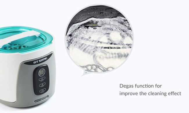 35W Ultrasonic Denture Cleaner , ABS Housing Ultrasonic Digital Cleaner 2