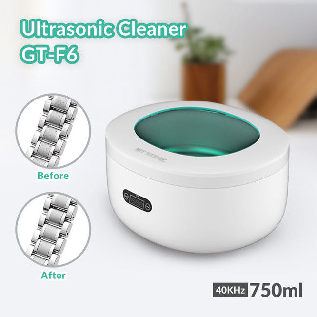 5 Cycles Timer Digital Ultrasonic Cleaner , Jewelry Ultrasonic Cleaning Equipments 0