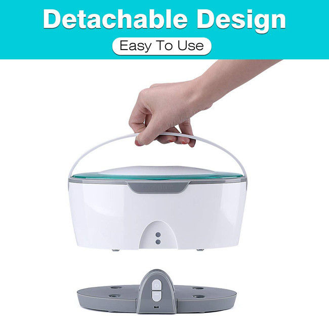 Portable Ultrasonic Denture Cleaner High Efficiency Integrated Cable Storage 1