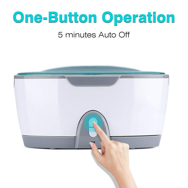 Detachable Design Home Ultrasonic Cleaner , Eyeglasses SONIC Washer 35W 450ml 40kHz 3