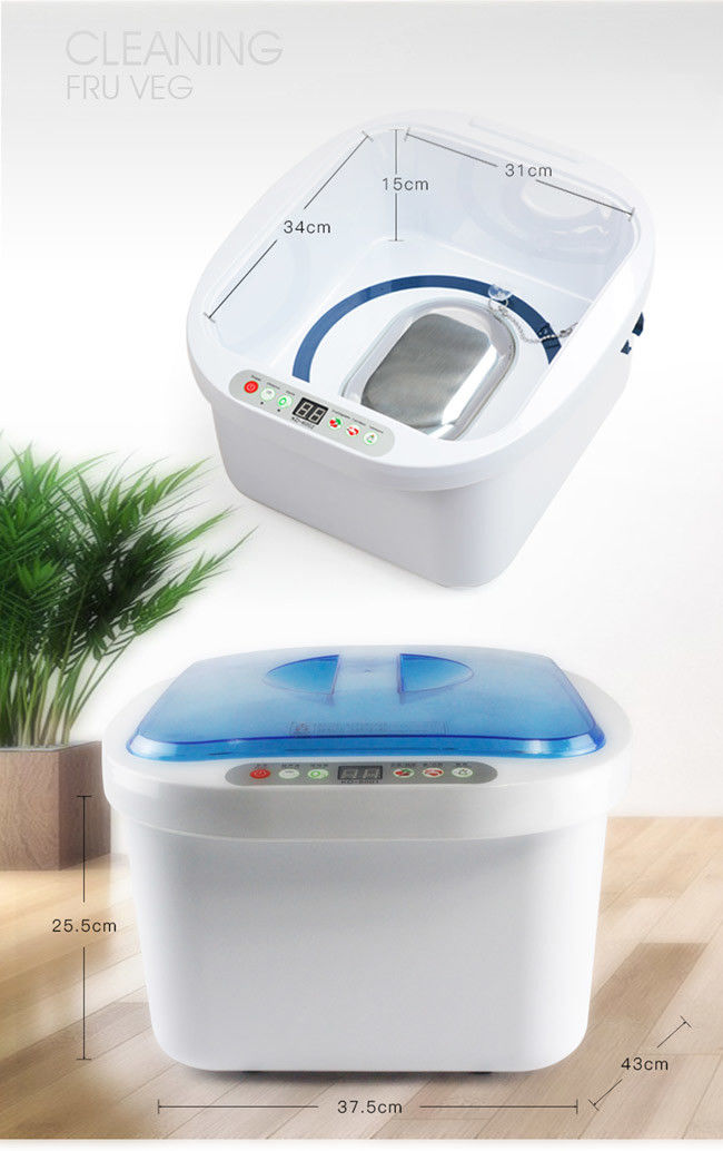 100W Ultrasonic Ozone Fruit Cleaner , Large Capacity Ultrasonic Cleaner 0