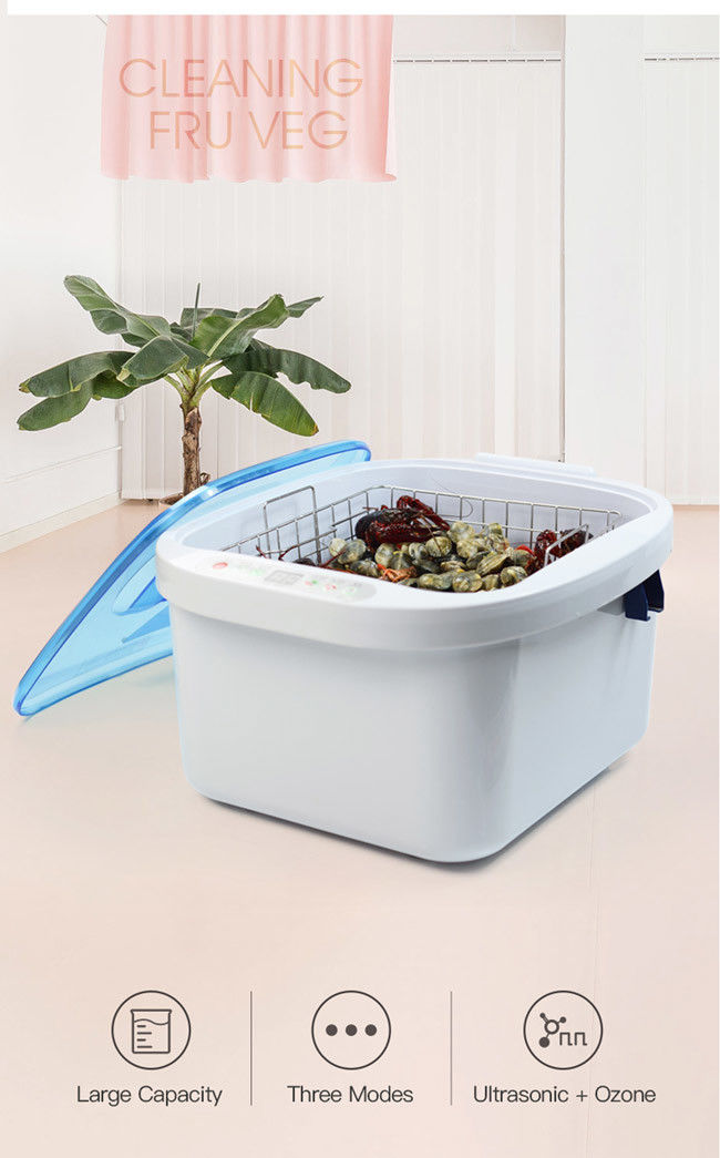 100w 12.5L Ultrasound Cleaning Machine Sterilization Washing Vegetables KD-6002 0