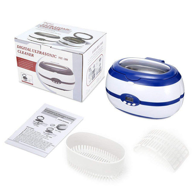 VGT 2000 35W 40kHZ Household Ultrasonic Cleaner 0.6L SUS304 Tank 4