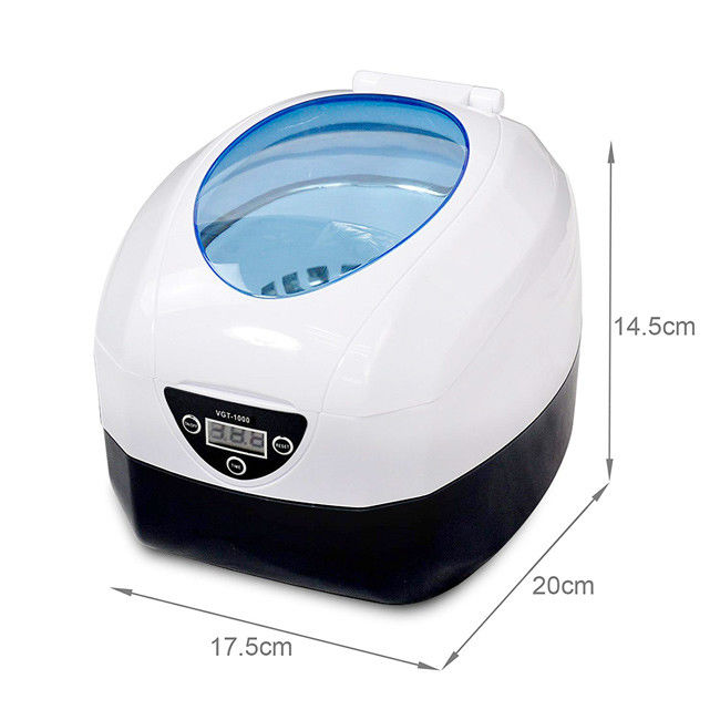 35W 40kHz SONIC Wave Ultrasonic Jewelry Cleaner 750ml Capacity CD/VCD LED Display 2