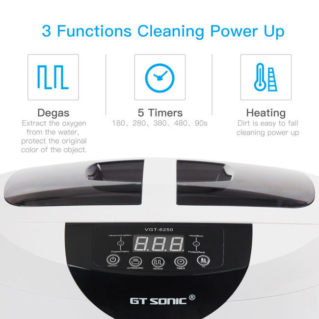 2.5L Larget Ultrasonic Cleaner Sterilizer Digital Control For Bottle Sterilizing 1