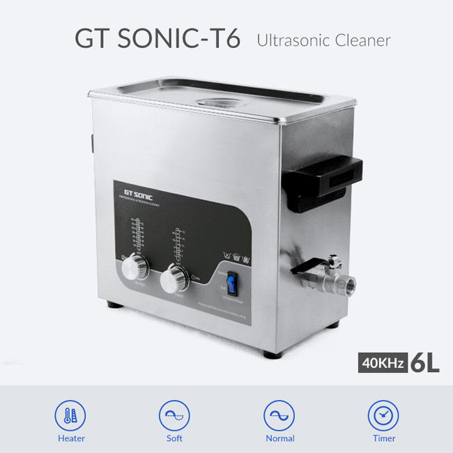Knob Operation Ultrasound Cleaning Machine Time Adjustable With Drain Valve 1