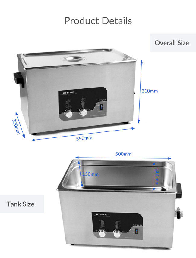 Adjustable Temperature Ultrasonic Engine Cleaner Innovative Heating Mode 0