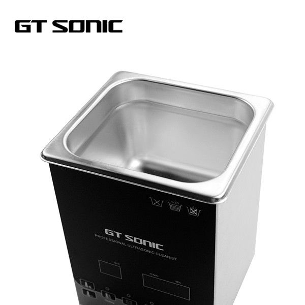 Benchtop Ultrasonic Dental Cleaner Small Capacity Black Color Degas Function 0