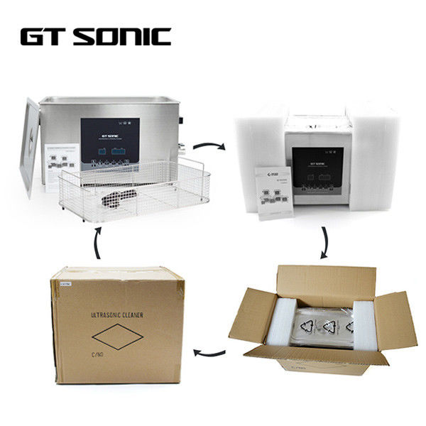 Degas Ultrasonic Cleaning Machine Stainless Steel Dual Power Digital Electric Fuel 2