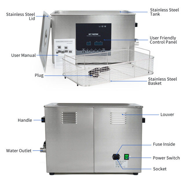 27L Fruit Vegetable Cleaner Digital Stainless Steel Ultrasonic Fruit And Vegetable Washing Machine 1