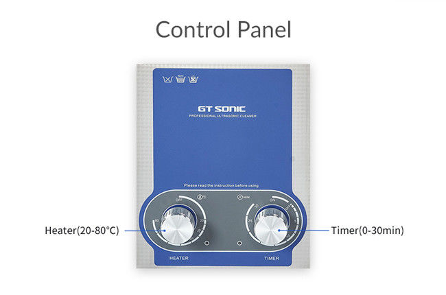 Power Adjustable Ultrasonic Gun Cleaning Machine 40KHz 50W 30 Min With CE Approval 4