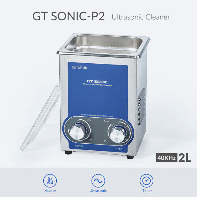 Power Adjustable Ultrasonic Gun Cleaning Machine 40KHz 50W 30 Min With CE Approval 0