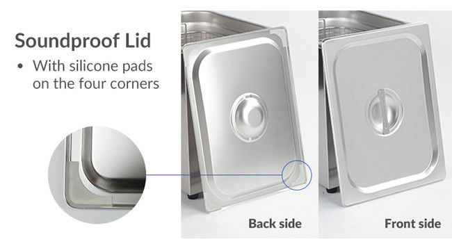 13L Vegetable Ultrasonic Cleaner 40khz For Retainer Watch Auto Parts Dental Instrument 3