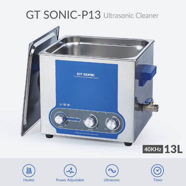 GTSONIC Ultrasonic Dental Cleaner 300w 13L Sonic Cavitation Machine 0
