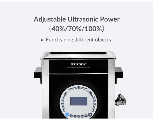 Laboratory Ultrasonic Engine Cleaner ABS SUS304 Material 6L 45/65kHz Low Noise 0
