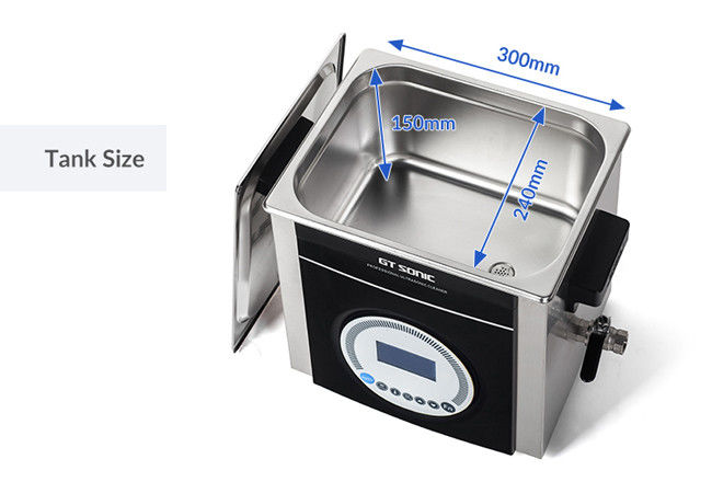 High Efficiency Digital Ultrasonic Cleaner Adjustable Power 1 Year Warranty 1