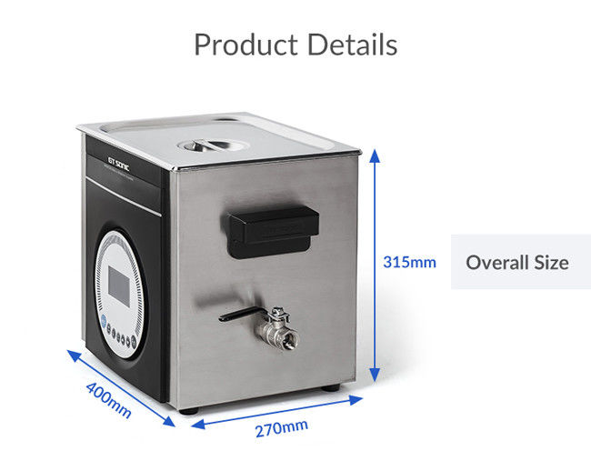 High Efficiency Digital Ultrasonic Cleaner Adjustable Power 1 Year Warranty 2
