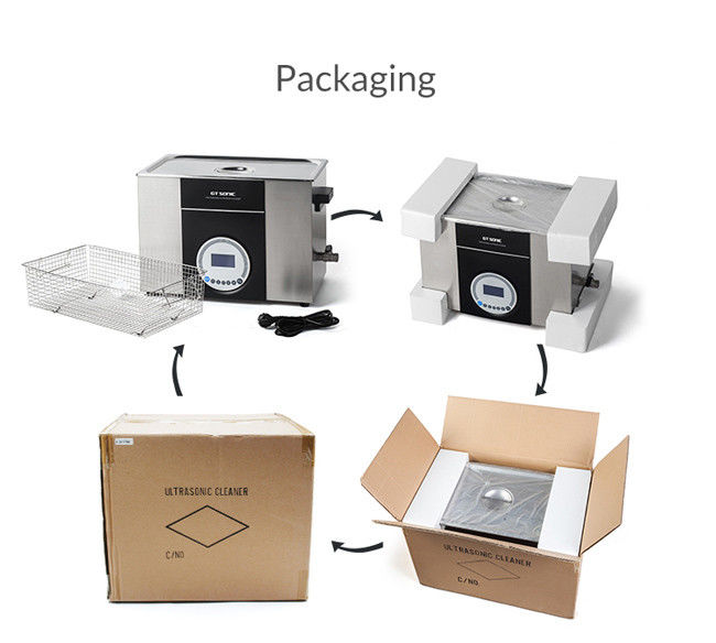 Weapons Heated Ultrasonic Cleaner Rust Removing Low Noise One Button Operation 1