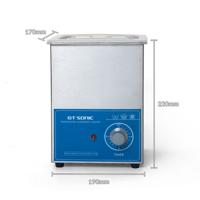 Commercial Manual Ultrasonic Cleaner Stainless Steel Material VGT - 1620T 1
