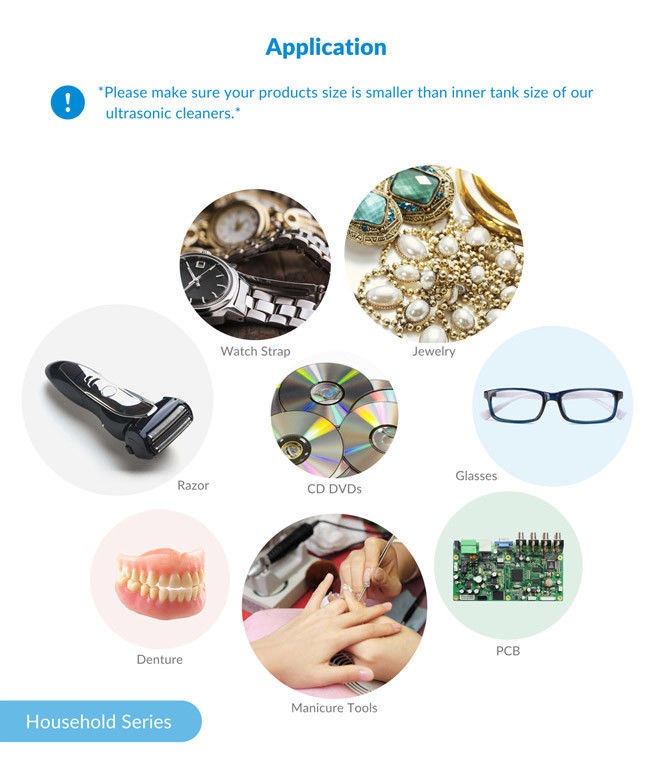 Glasses Store Use GT SONIC Ultrasonic Cleaner 100W 3L Ultrasonic Cleaner 3