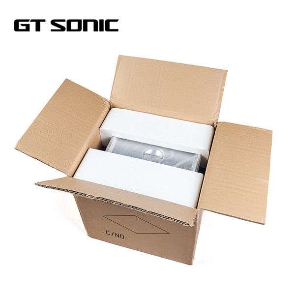Heated Digital Ultrasonic Jewelry Cleaner Square Shape Powerful Transducer 1