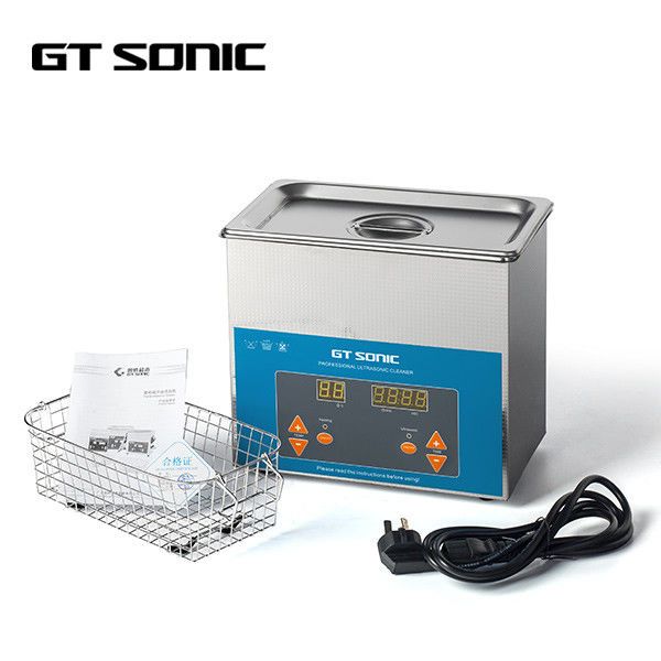 Jewelry / Watch Ultrasonic Washing Machine Two Built - In Transducers 2