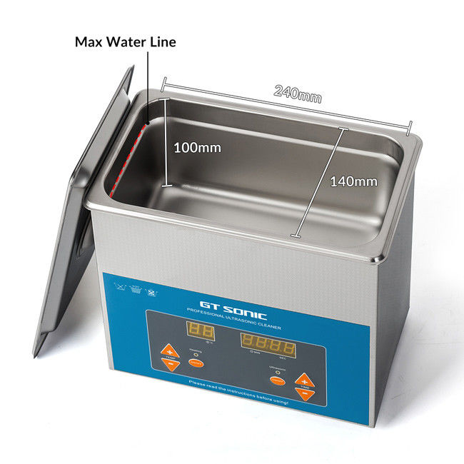 3L Digital Ultrasonic Cleaner Metal Parts Hardware Parts Cleaning With Timer Heater 1