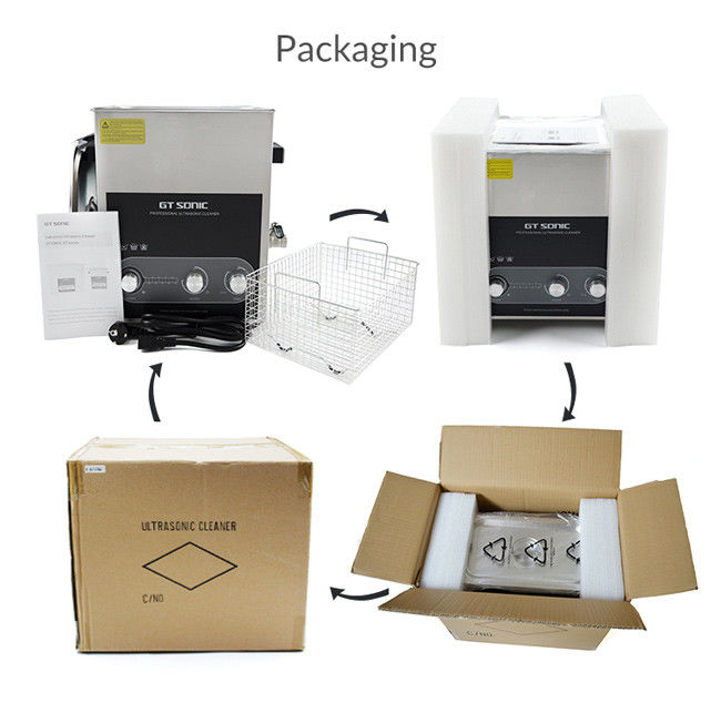 40kHz Heated Large Industrial Ultrasonic Cleaner Stainless Steel SUS304 Material 2