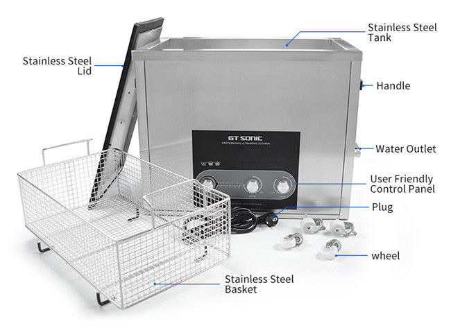 Efficient Washer 36L Industrial Ultrasonic Cleaning Tank For Gun Pcb Parts Cleaning 1
