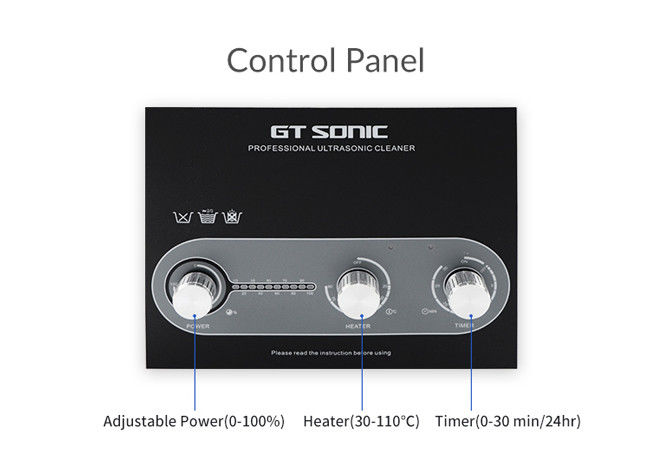 0-100% Adjustable Power Gun Large Capacity Ultrasonic Cleaner 36L Volume 28kHz 40kHz 0