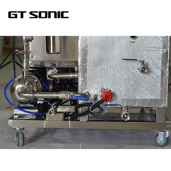 Oil Skimmer Ultrasonic Automotive Parts Cleaner 157L With Oil Filter System 0