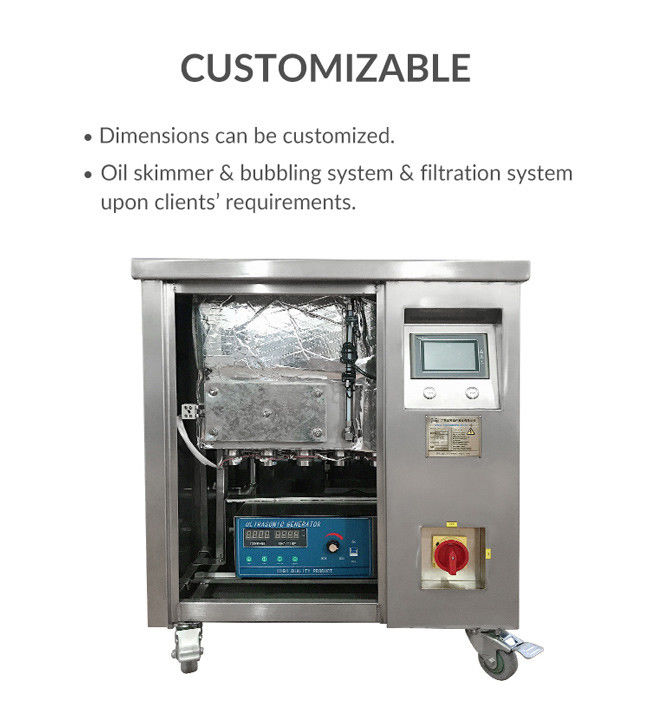 PLC Industrial GT SONIC Cleaner With Dual Frequency Adjustable Power 1