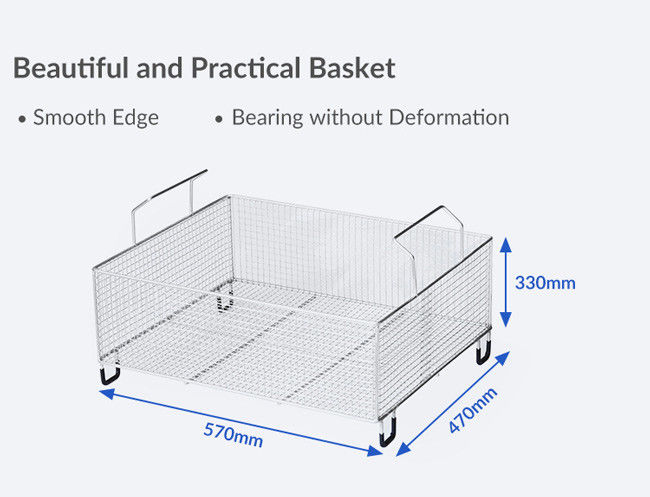 105L Single Tank Industrial Ultrasonic Cleaner For High Performance Cleaning 3