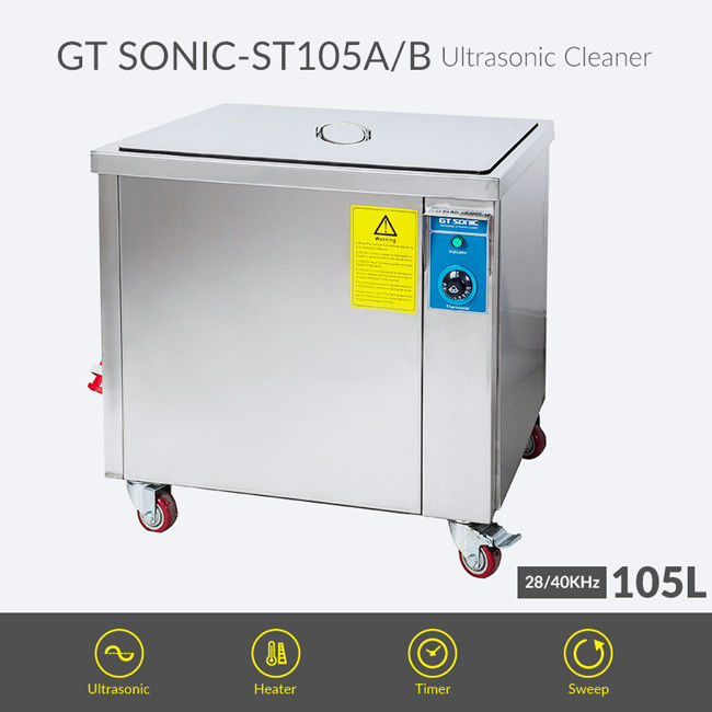 105L Single Tank Industrial Ultrasonic Cleaner For High Performance Cleaning 0