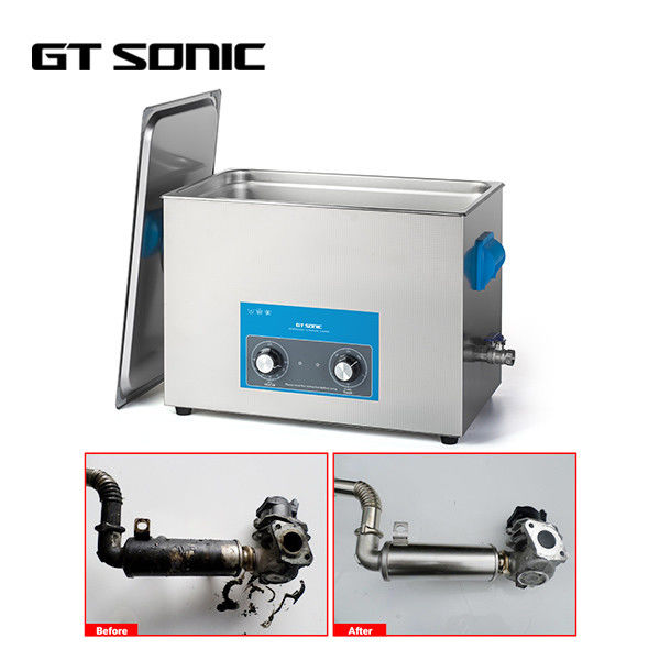 27L Large Capacity Ultrasonic Cleaner With 304 Stainless Steel Tank For Nozzle Auto Parts 2