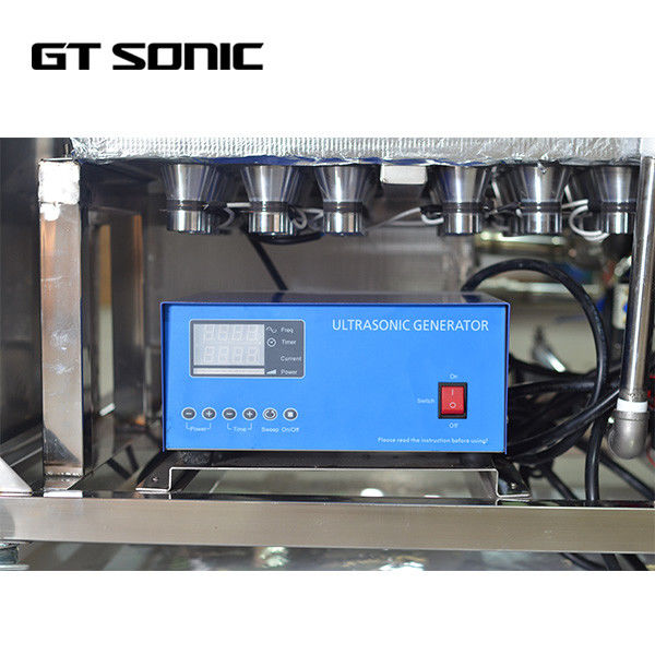Industrial Engine Block Ultrasonic Cleaner For Auto Parts 288L Sweep Frequency 3